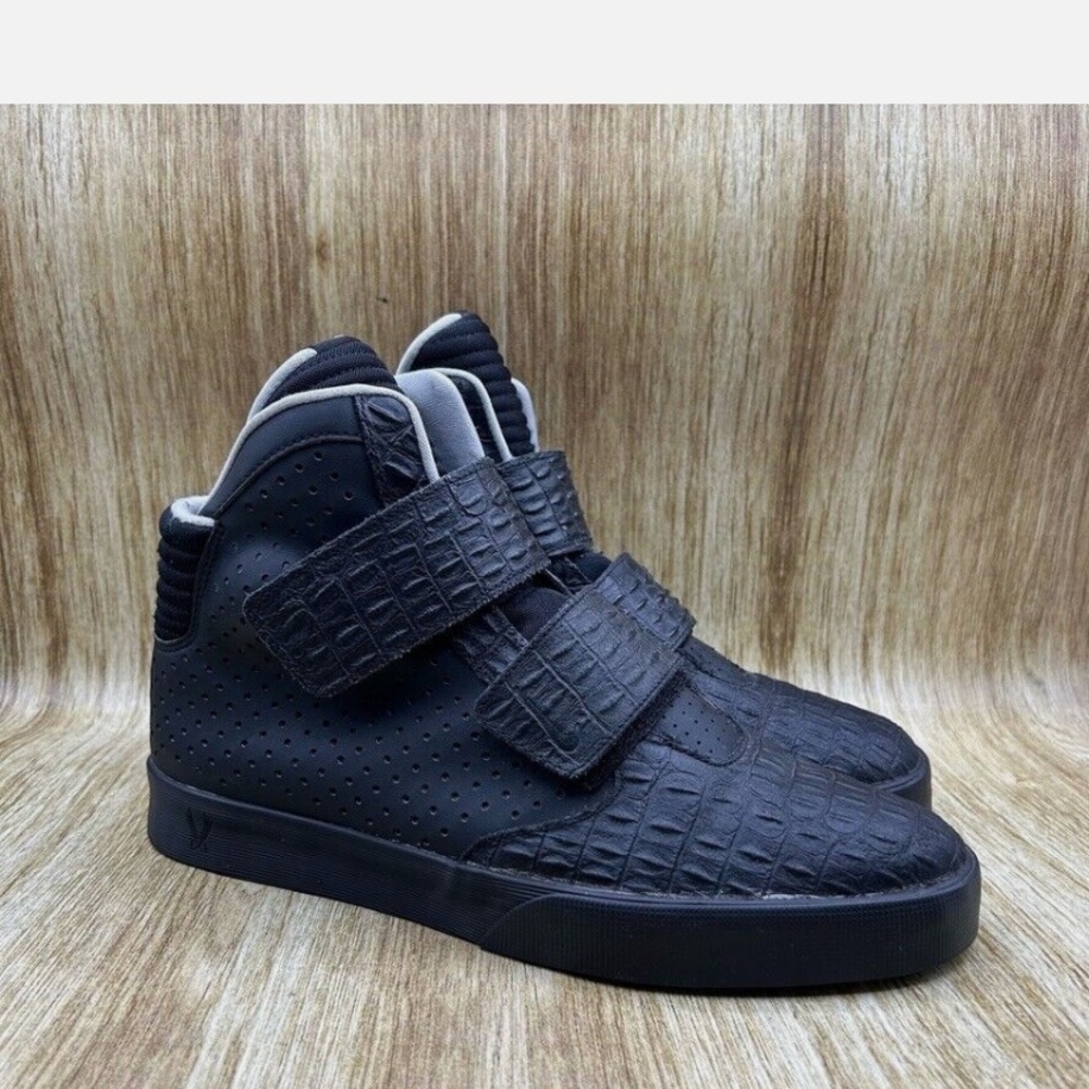 Nike Flystepper 2K3 Premium Alligator Black Men Us 7.5 Women US 9 good condition